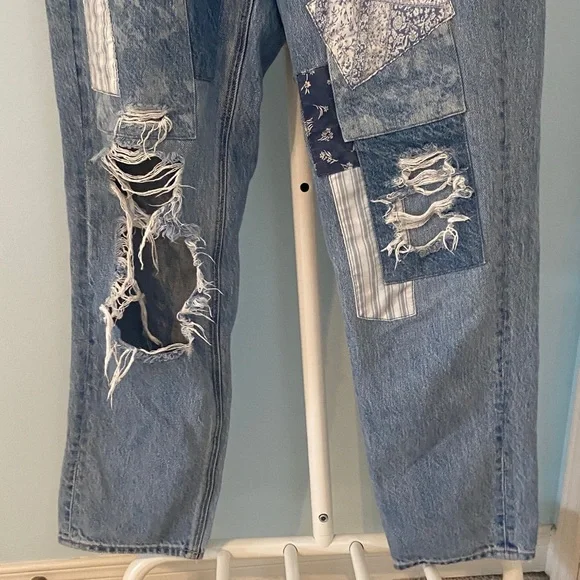 AE Patchwork Jeans - Picture 4 of 10